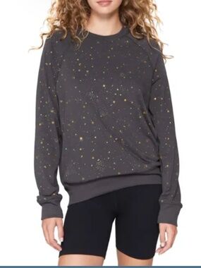 Spiritual Gangster Dreamers Sky star print sweatshirt in size small